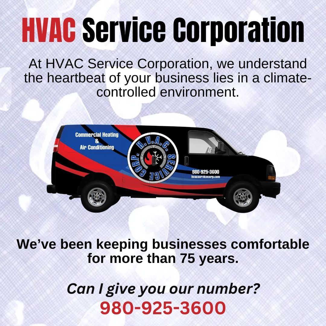 Happy Valentine’s Day from HVAC Service Corporation