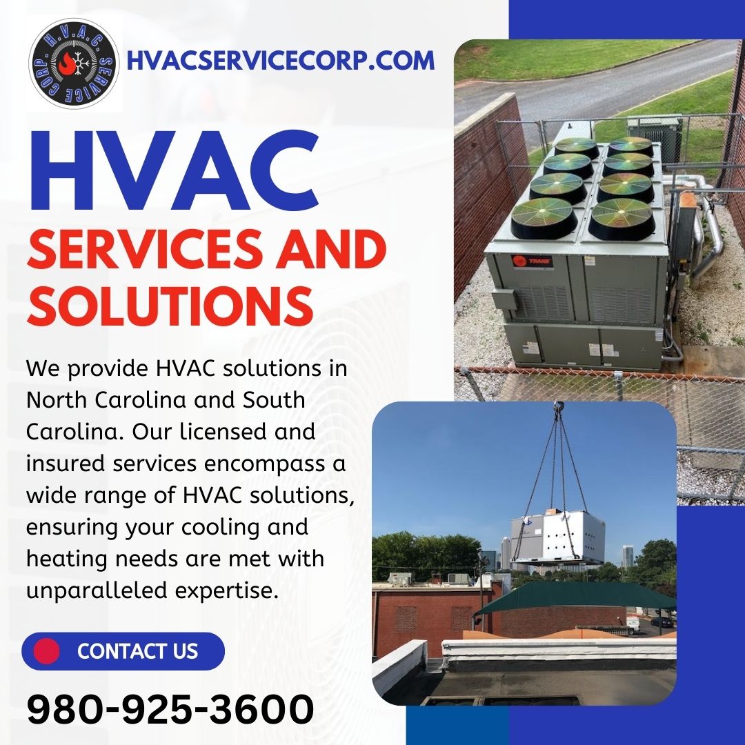 Your Trusted Partner for Exceptional HVAC Solutions in NC and SC.