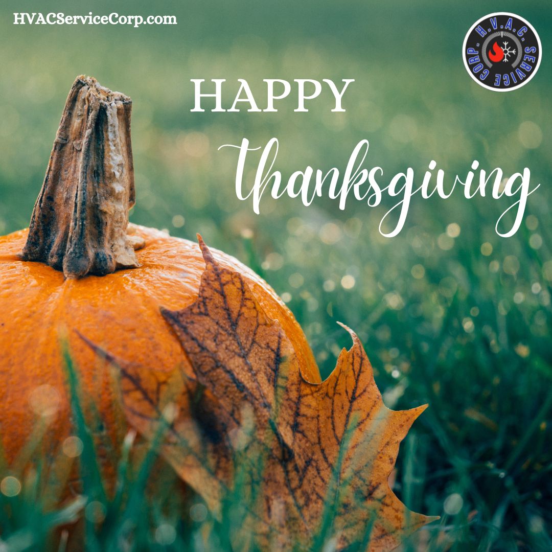 Happy Thanksgiving from HVAC Service Corp